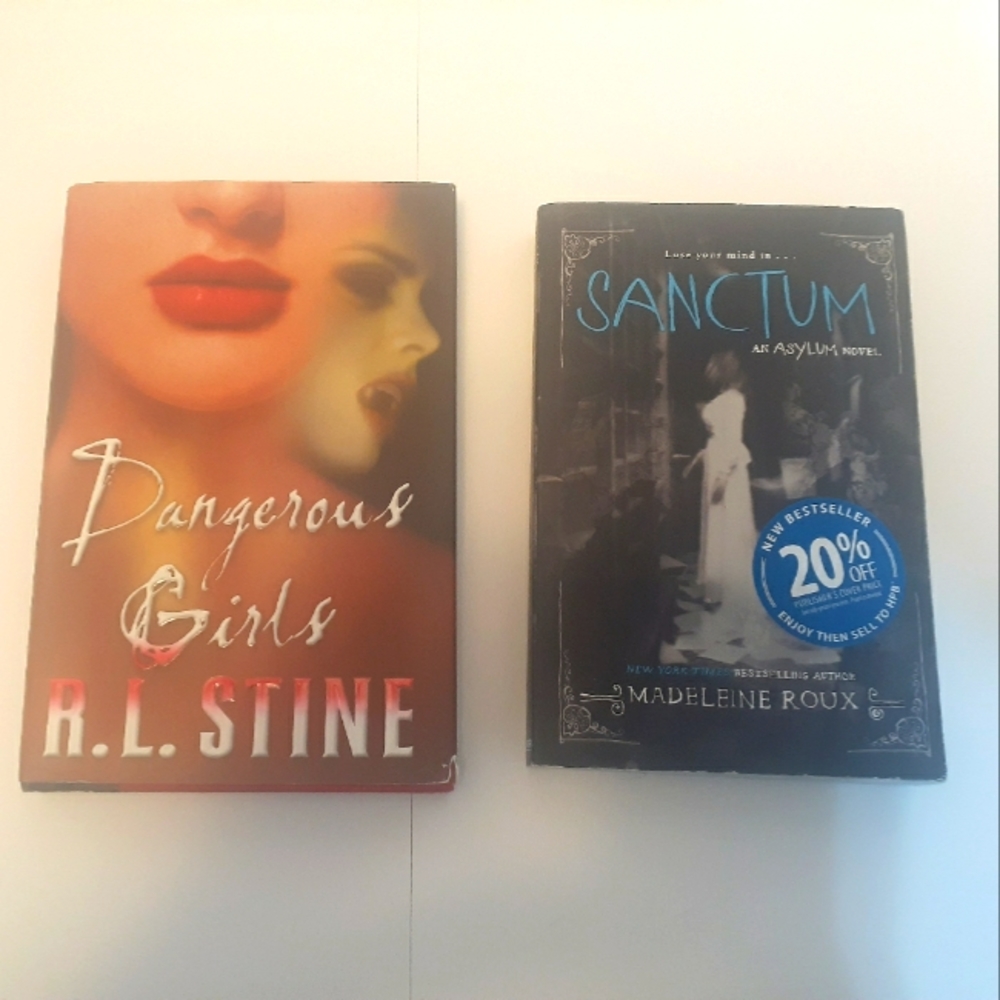 R.L Stein and Sanctum books